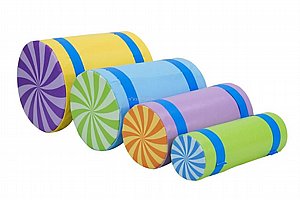 ערכת גלילים מדורגים קוטר 20-50 ס"מ אורך 60 ס"מ מודפס ערכת גלילים מדורגים קוטר 20-50 ס"מ אורך 60 ס"מ מודפס