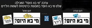 ערכת מי בא היום ערכת מי בא היום