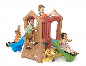 מתקן פעילות שני מגלשות STEP2 880000 מתקן פעילות שני מגלשות STEP2 880000