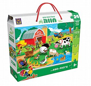 פאזל חווה 24 חלקים פאזל חווה 24 חלקים