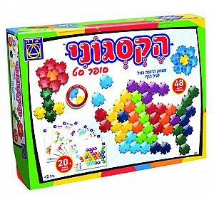 הקסגוני סופר סט 48 חלקים הקסגוני סופר סט 48 חלקים