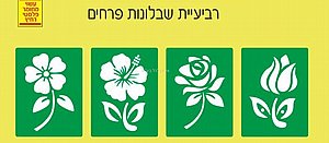 סט 4 שבלונות פרחים סט 4 שבלונות פרחים