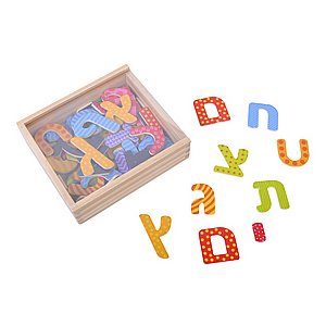 קופסת אותיות מגנטיות צבעוניות 54 יח' קופסת אותיות מגנטיות צבעוניות 54 יח'