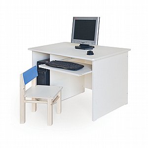 שולחן מחשב שמנת / בוק שולחן מחשב שמנת / בוק