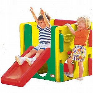 מתקן קוביה + מגלשה LITTLE TIKES מתקן קוביה + מגלשה LITTLE TIKES