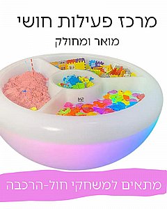 מרכז פעילות חושי - מאיר ומחולק LED מרכז פעילות חושי - מאיר ומחולק LED